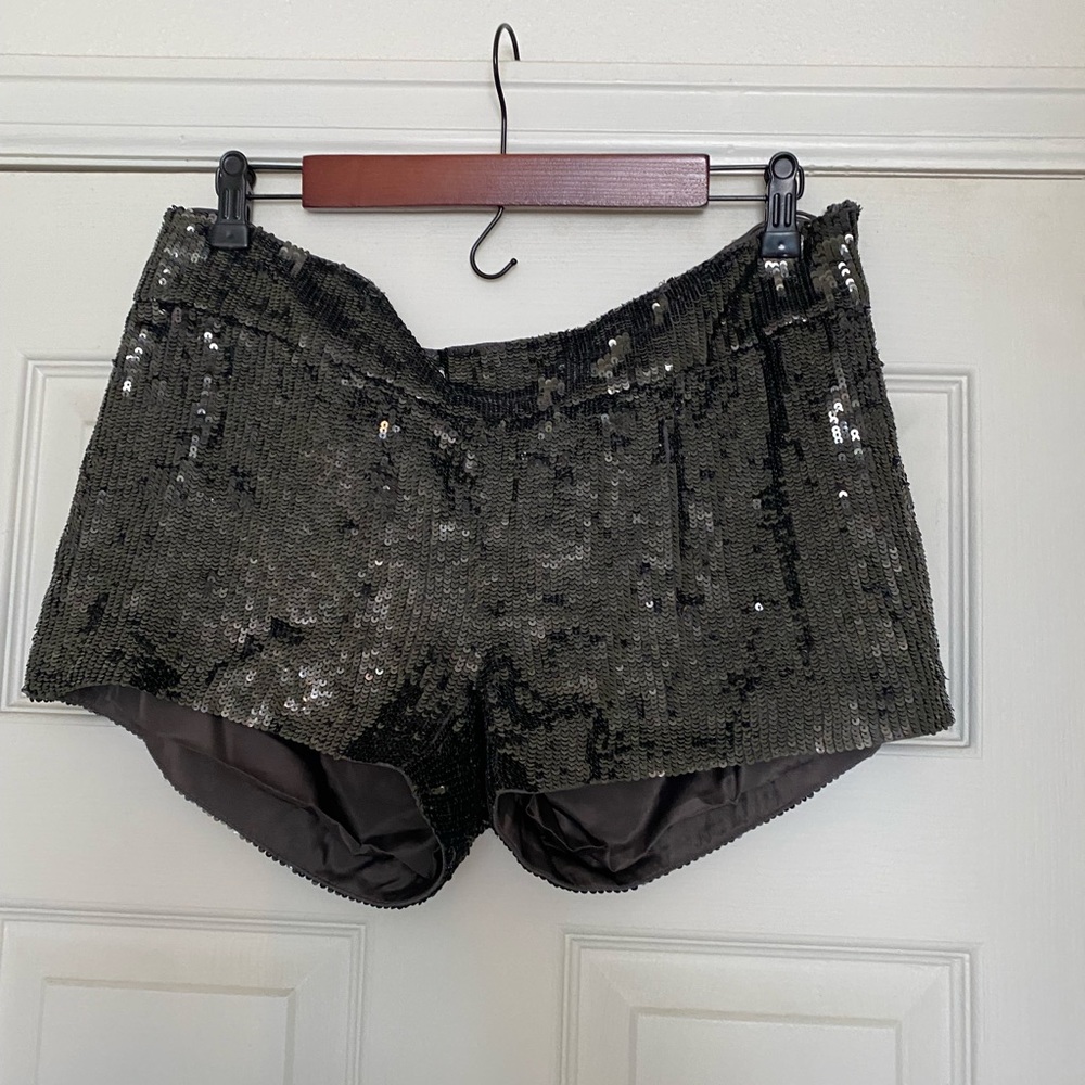 Haute Hippie sequin shorts